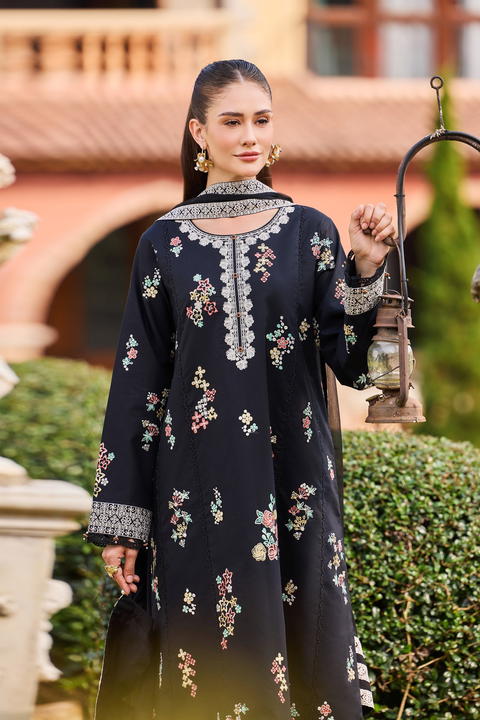 Minal Festive Printed Dress