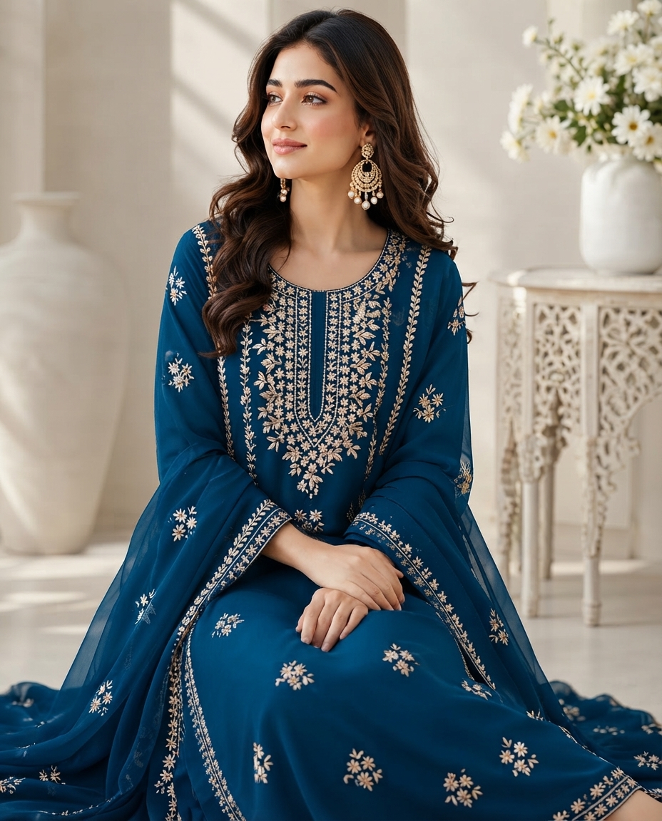 Elegant Gota Work, Made to Shine